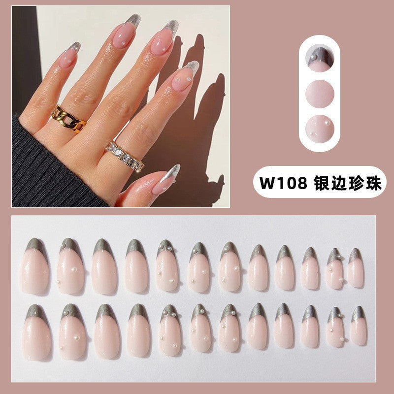 Removable Wear Nail Art Ballet A Fake Nail Patch