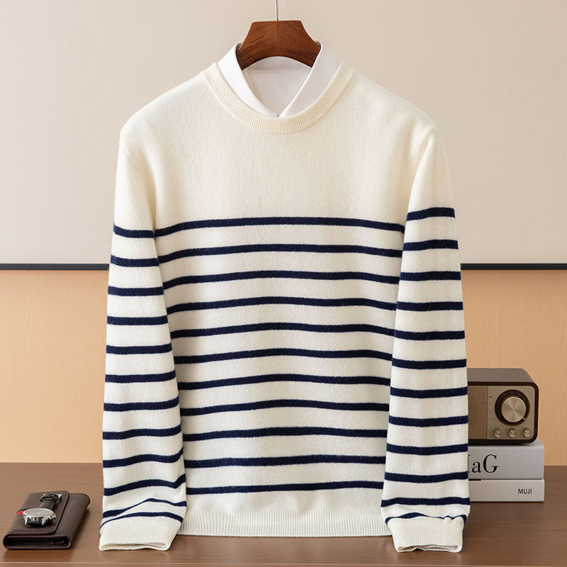 Herre Rundhalset Langærmet Sweater
