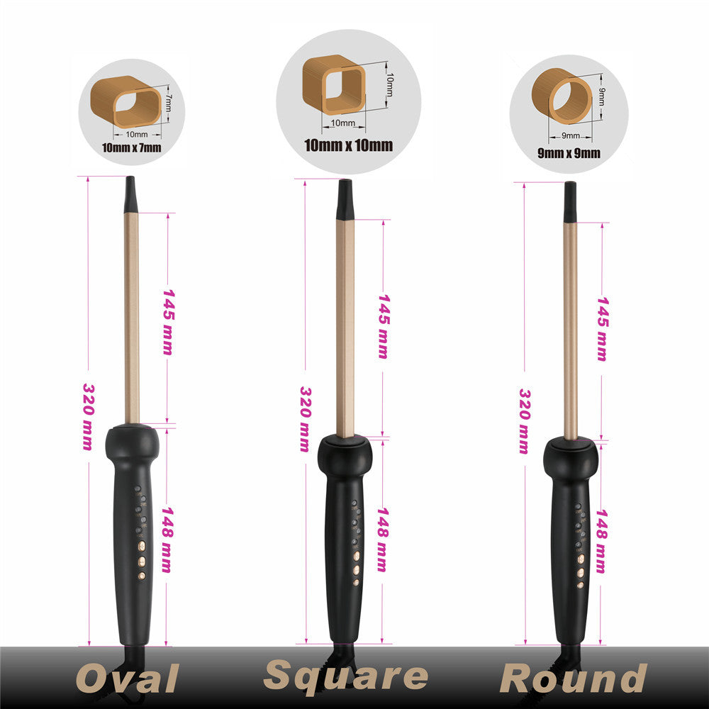 9mm Super Slim MCH Tight Curls Wand Ringlet Afro Hair Cu Rler