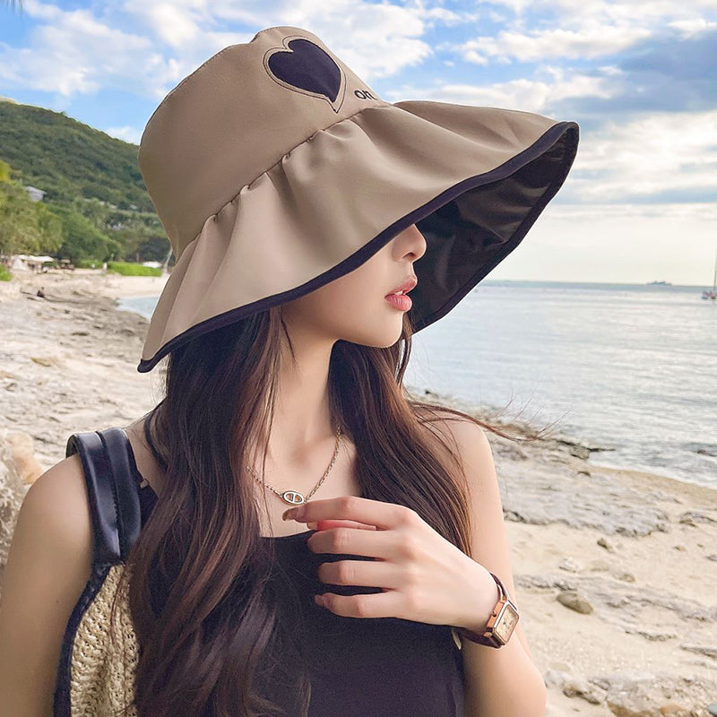 Sunshade Fisherman Women's Face Covering Sun Hat