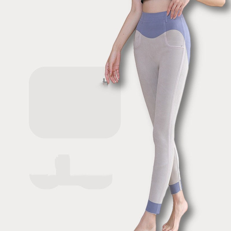 Warm Waffle Rabbit Plush Weight Loss Pants