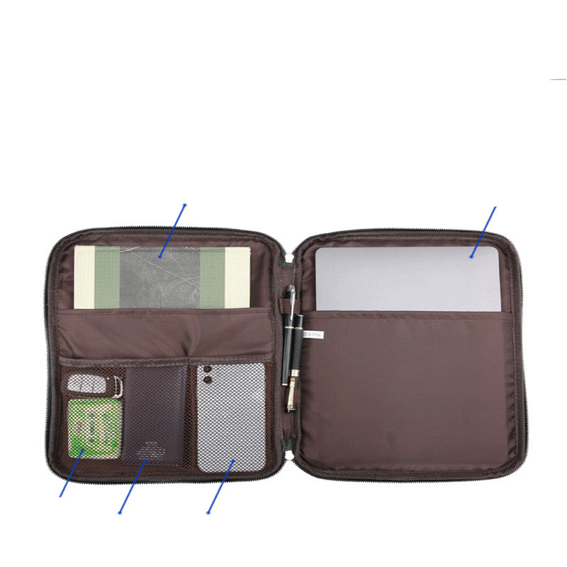 Multifunctional Laptop Bag Middle East  Pattern Ostrich Pattern