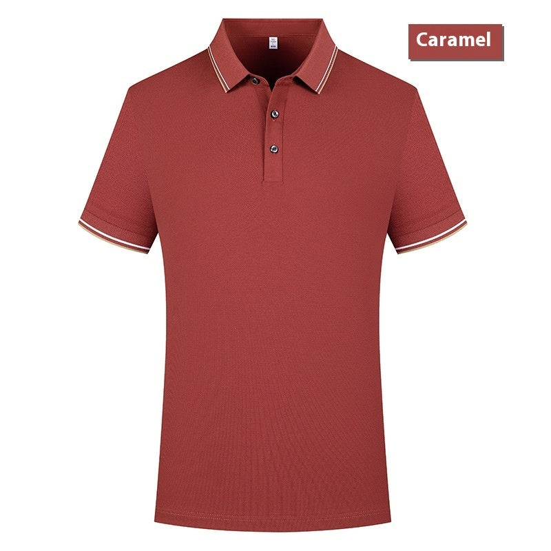 Polo Shirt Lapel Short Sleeve