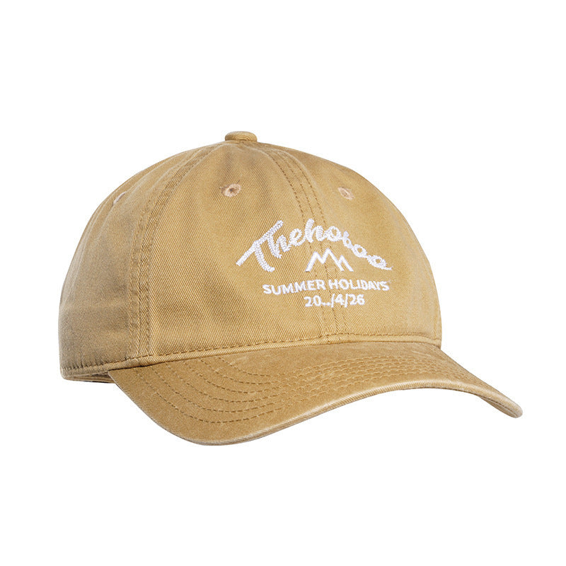 OUTDOOR Washing Water Soft Top Baseball Cap Female Sunshade