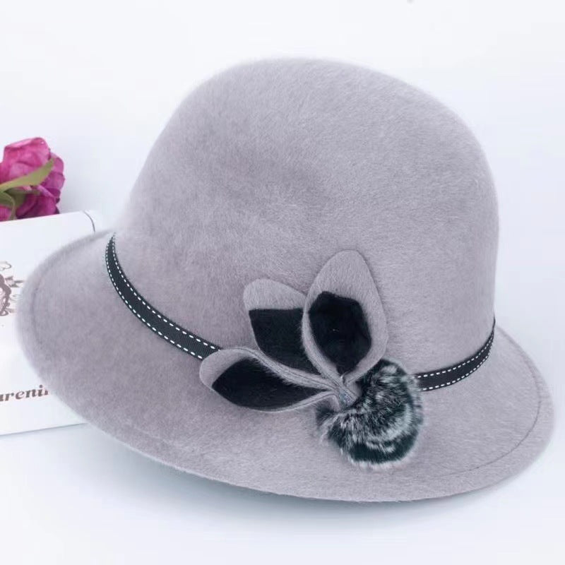 Flower Fashion Hat Temperament Fairy Style Fisherman's