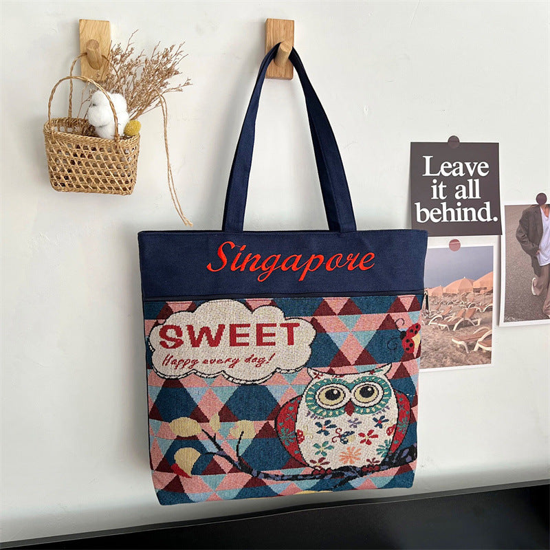 Women's Large Capacity Shopping Bag Handbag