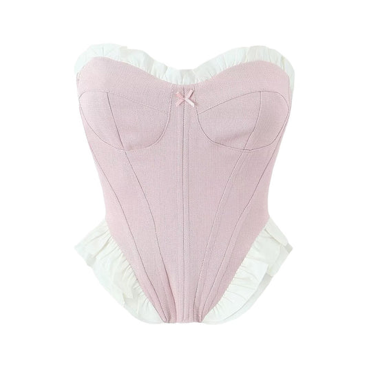 Women's Bandeau Slim-fit Small Top