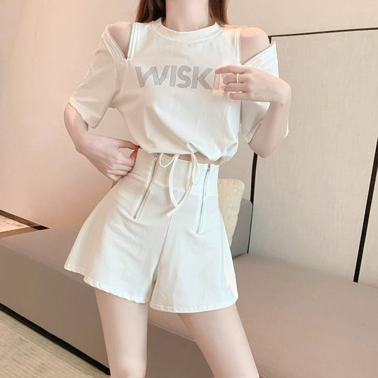 Salt-style Slightly Mature Two-piece Set Internet-famous