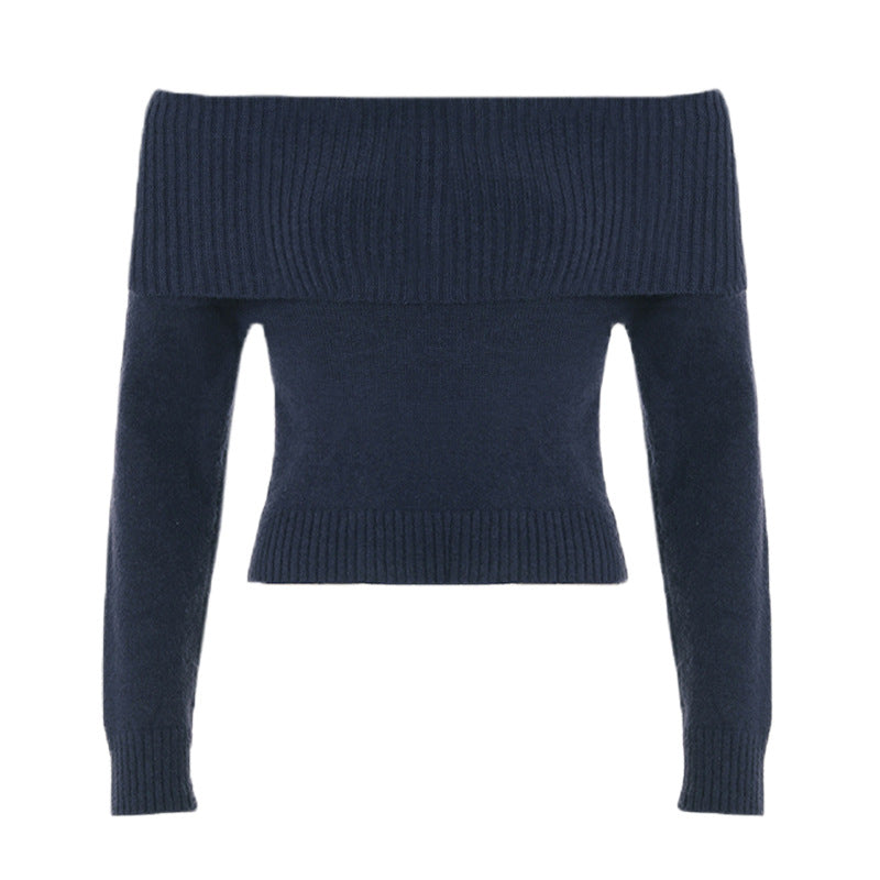 European And American All-matching Slim Fit Sweater Women
