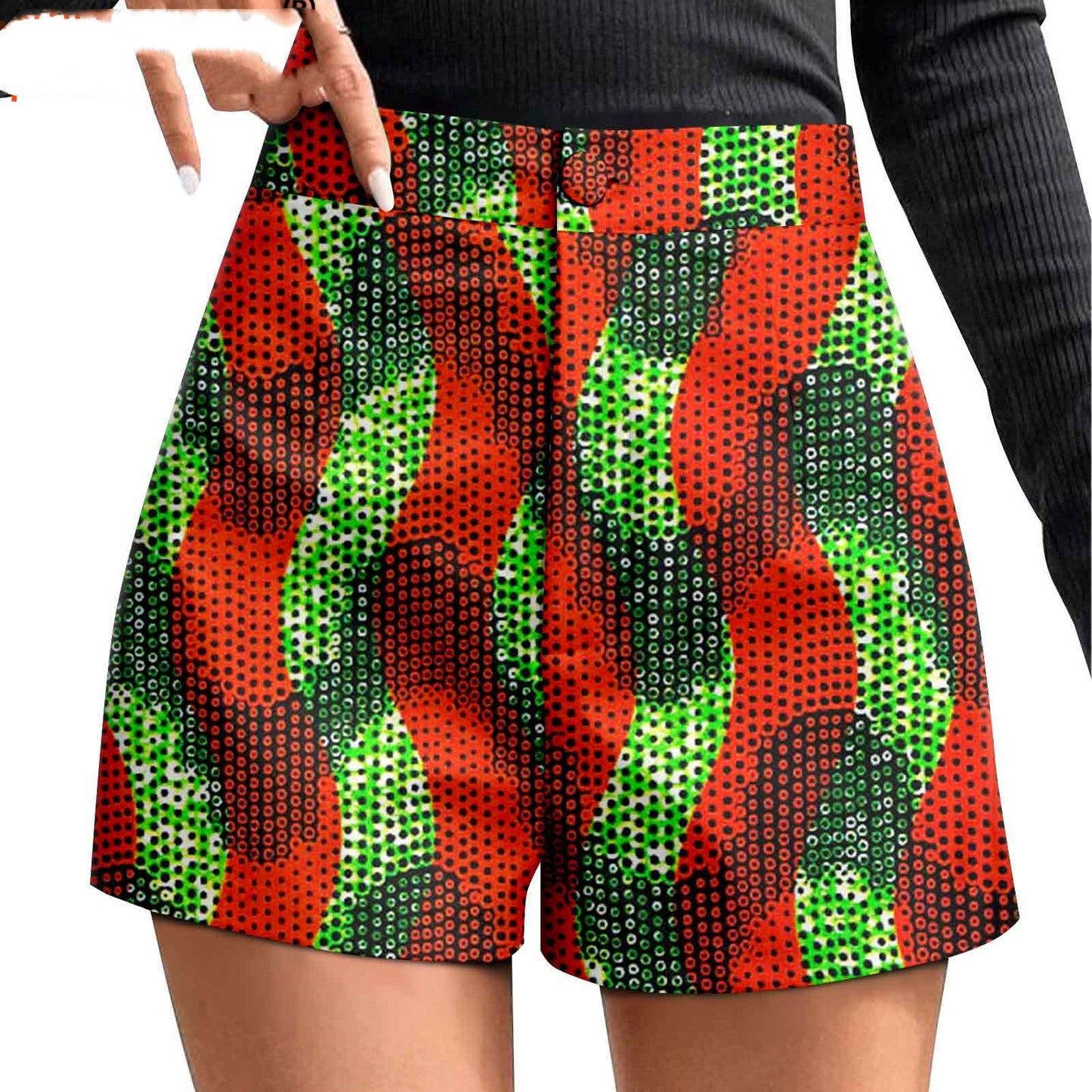 Duplex Printing Batik Shorts