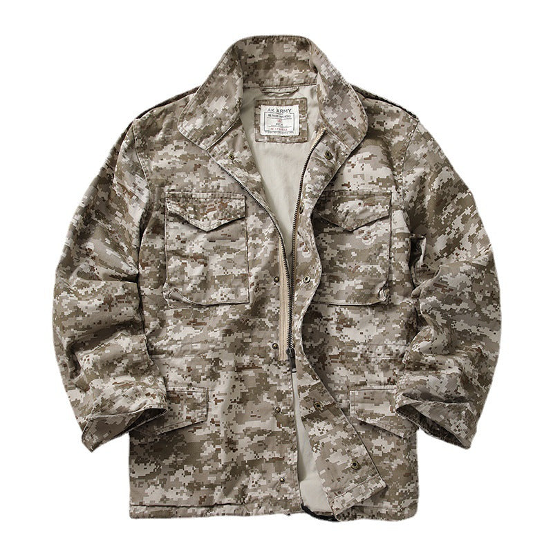 American Retro Workwear Jacket For Men