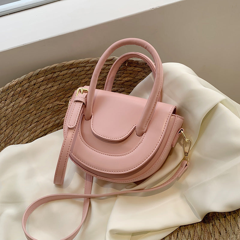 Women's Fashionable And Versatile Simple Single Shoulder Crossbody Bag