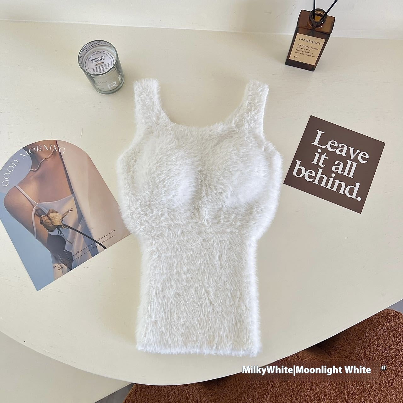 Fleece-lined Thickened Fleece Camisole Thermal Vest