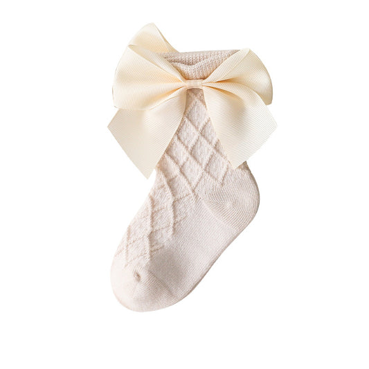 Boneless Children's Medium Tube Combed Cotton Socks