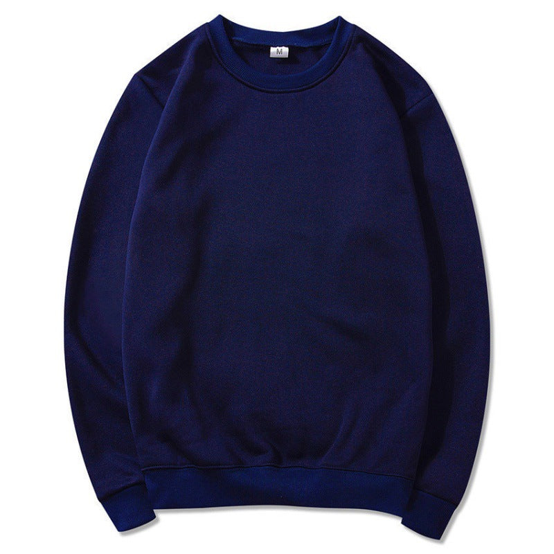 Mænds afslappede sweatshirt med rund hals