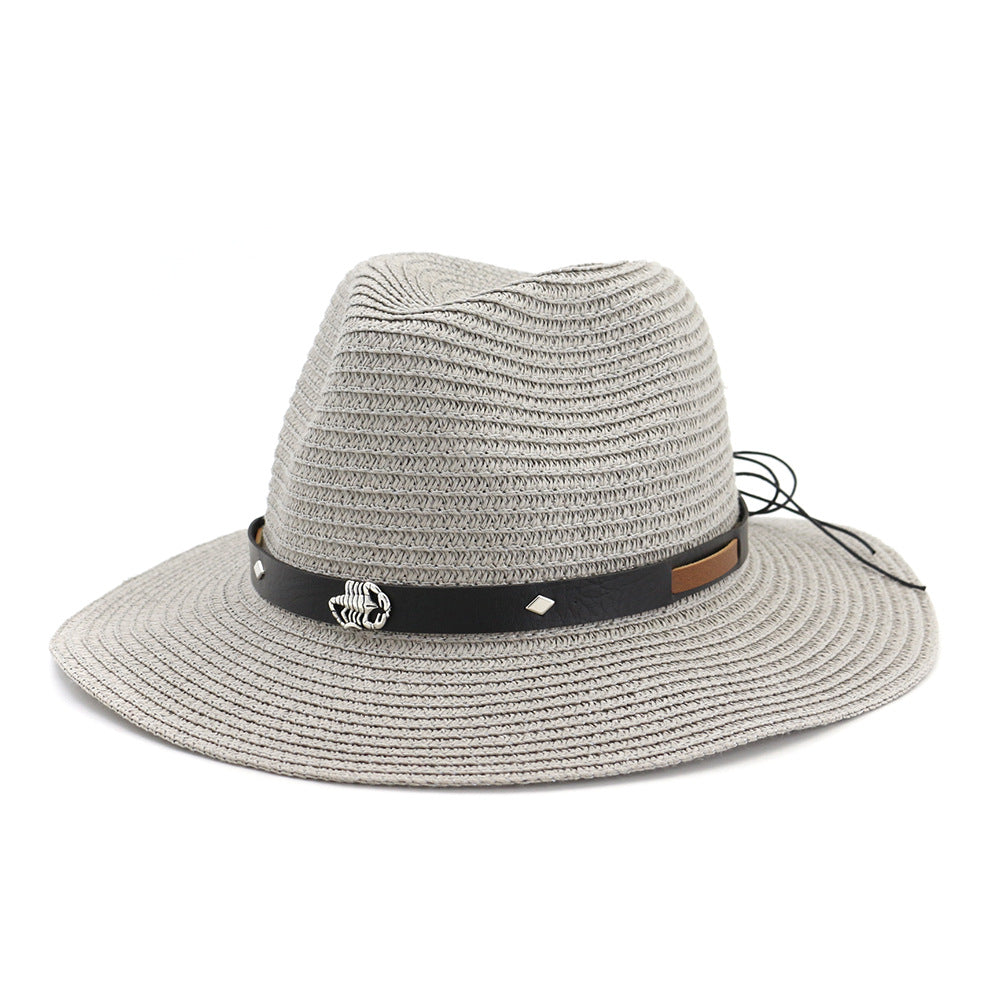 Women's Beach Outdoor Seaside Sun-proof Straw Hat