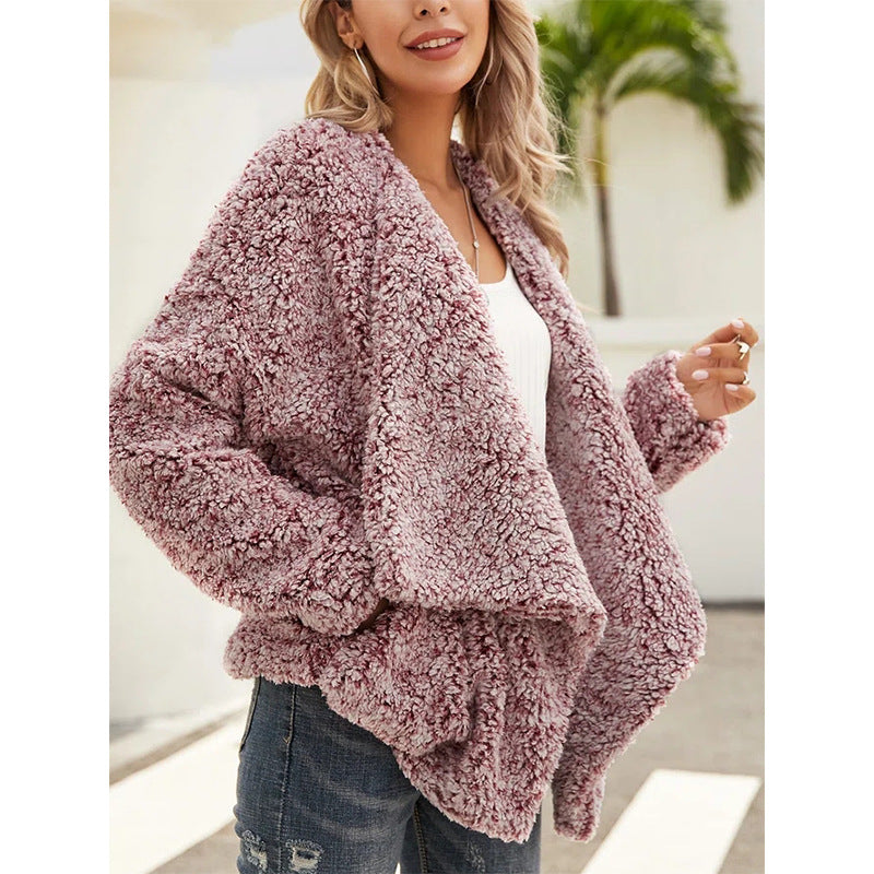 Double-sided Lamb Wool Coat Loose And Thick