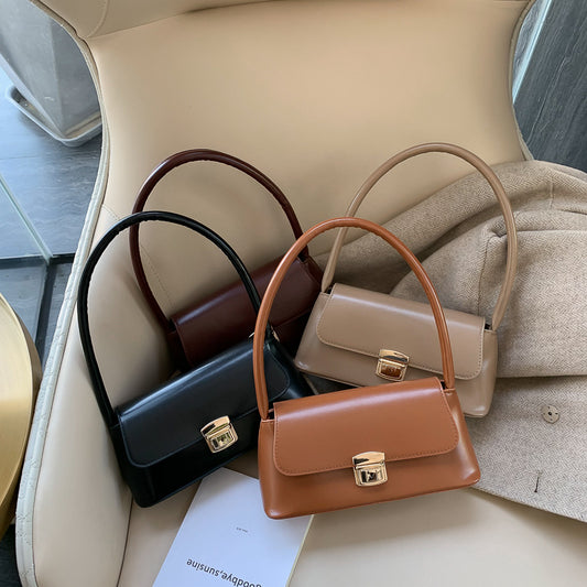 Retro Ladies New Personality Hand-carrying Small Satchel