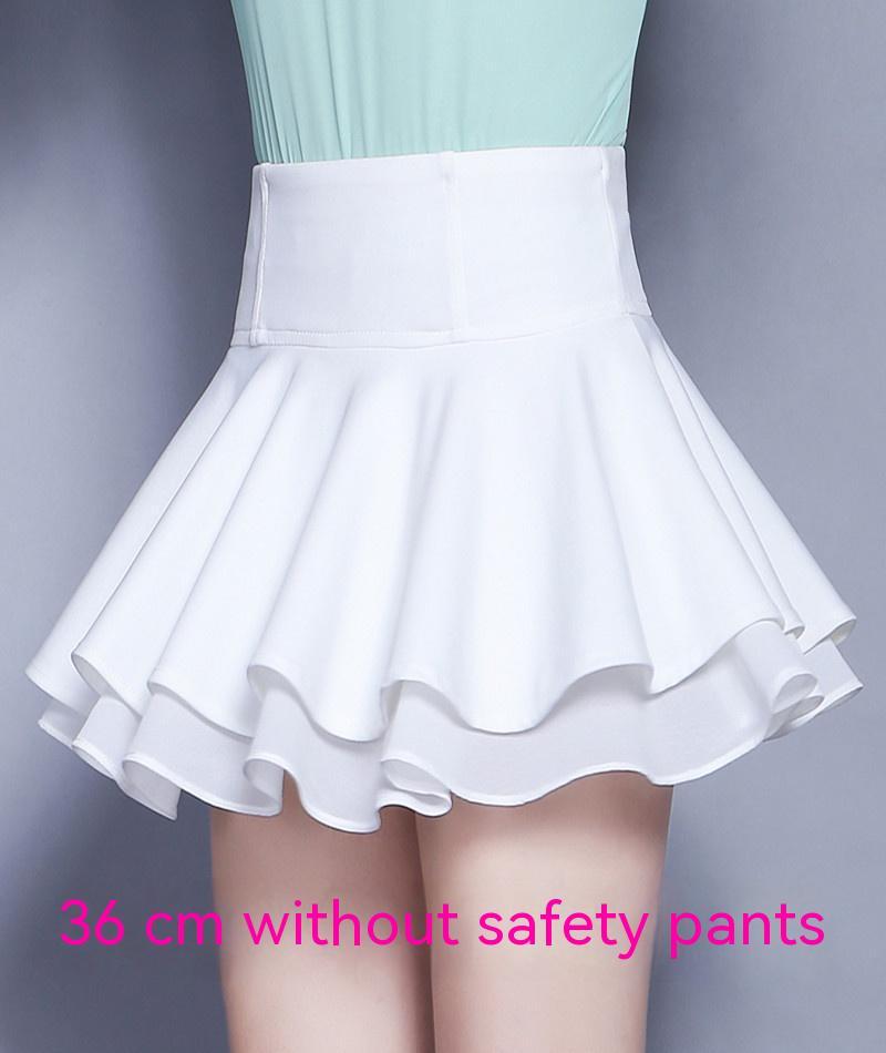New Spring And Autumn High Waist Stretch Pleated Chiffon