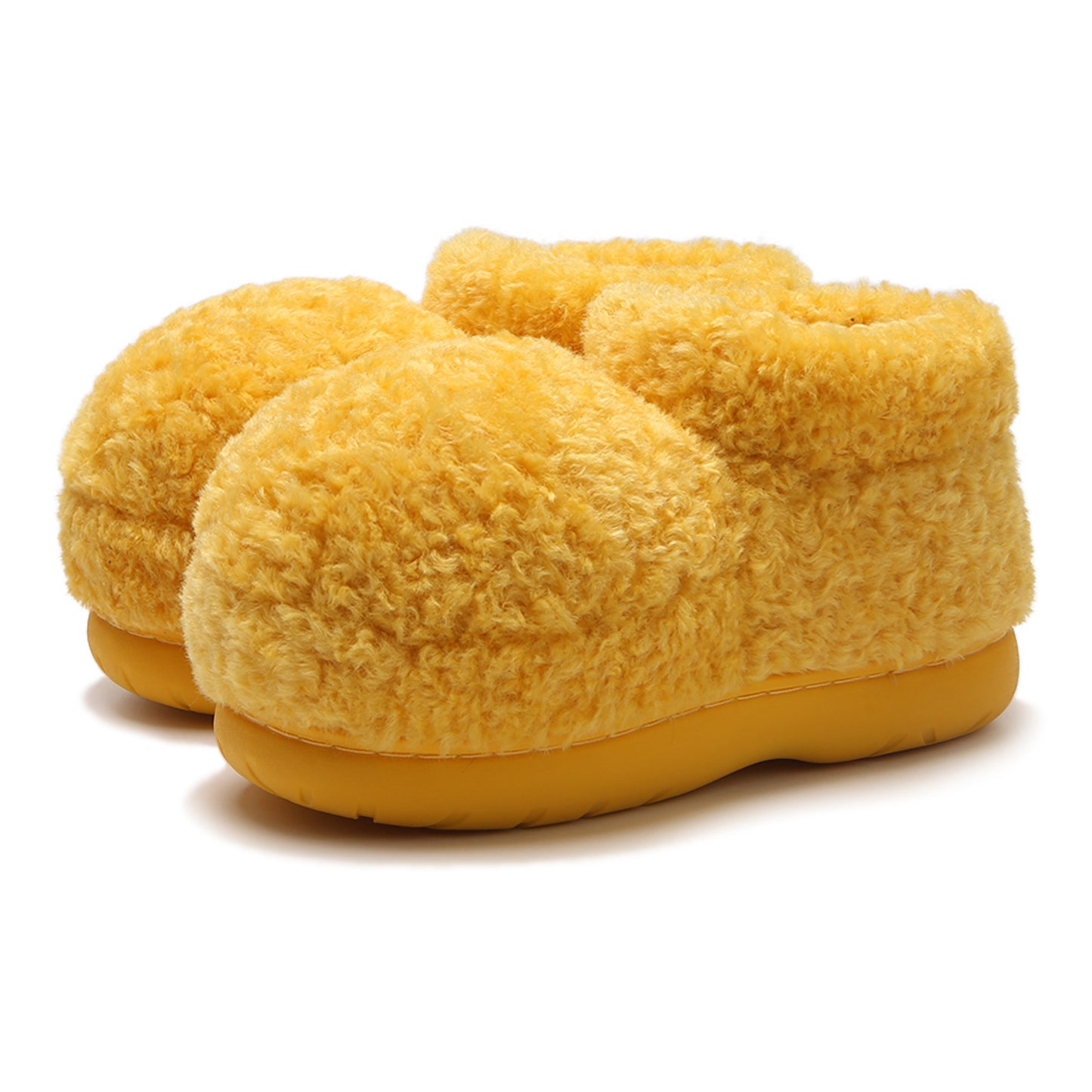 Cute Fashion Big Head Furry Boots For Women