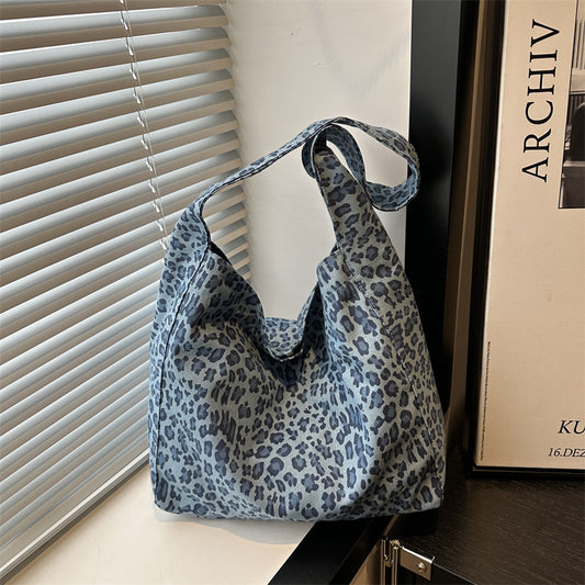 Leopard Print Large Capacity Bag Women's Foreign Trade