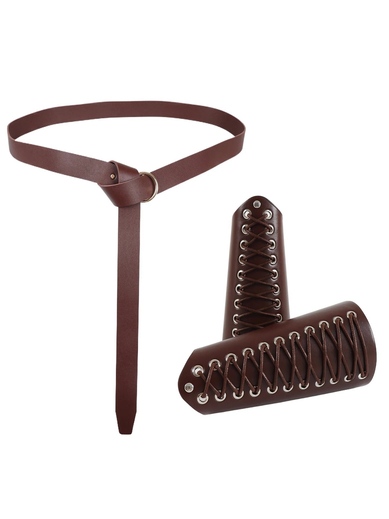 Retro Wide Belt Knight Armor Viking Costume Props