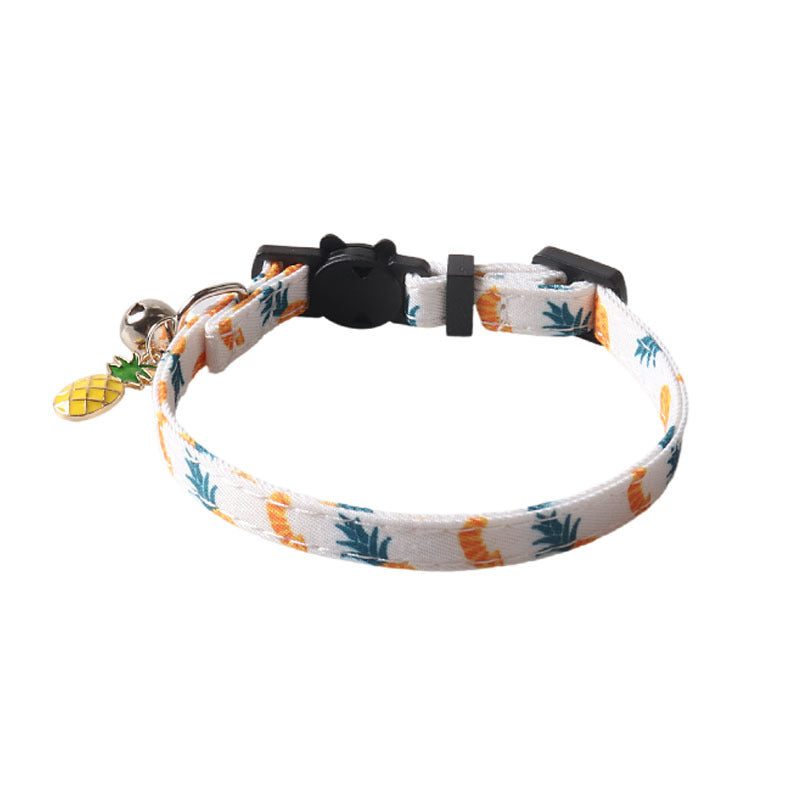 Fruit Blossom Series Bow Tie Cat Collar