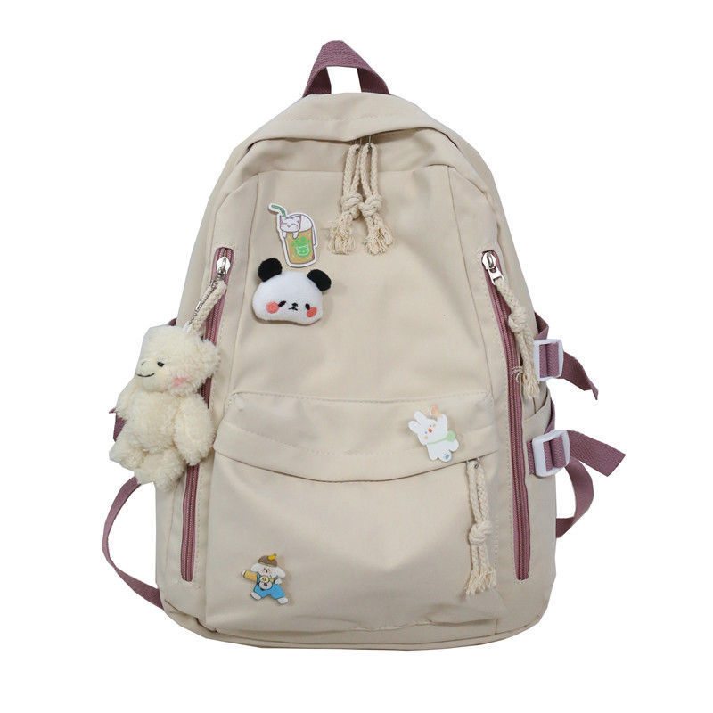 Cute Large Capacity Simple New Schoolbag Girl