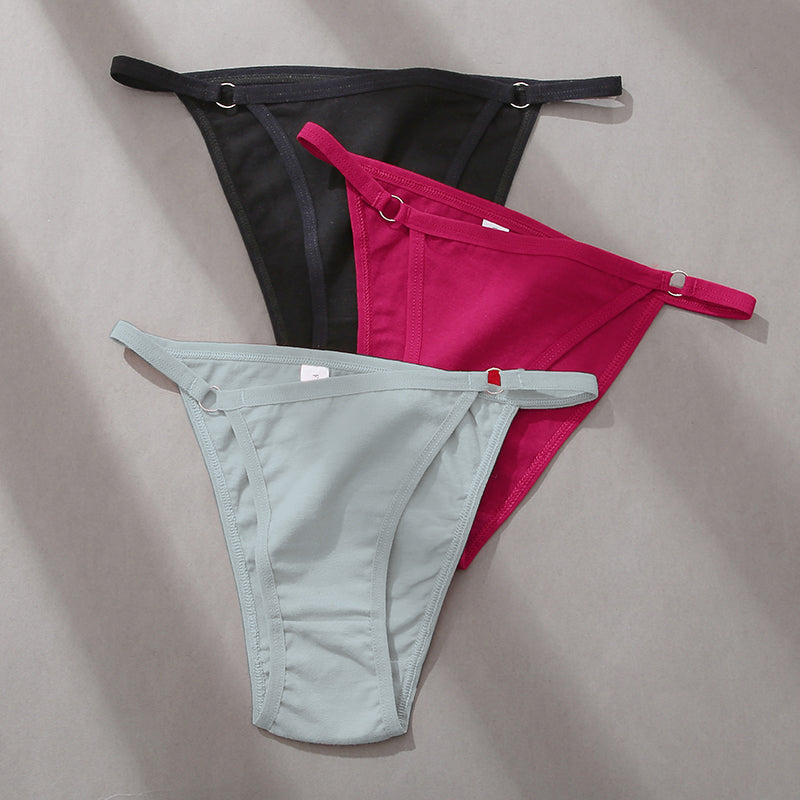Women's Low Waist Ring Sexy Shorts