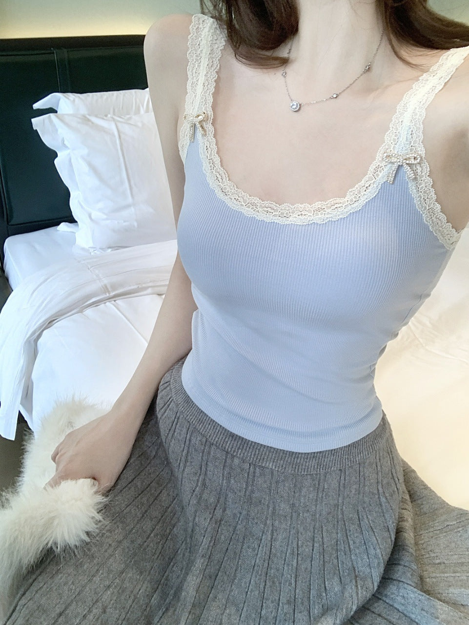 Figure-flattering, Slimming And Versatile Camisole For A Sweet Yet Spicy Look