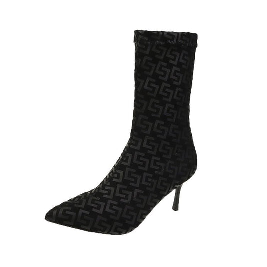 Women's Fashion Big Brand Style Pointed Toe Fashion Boots