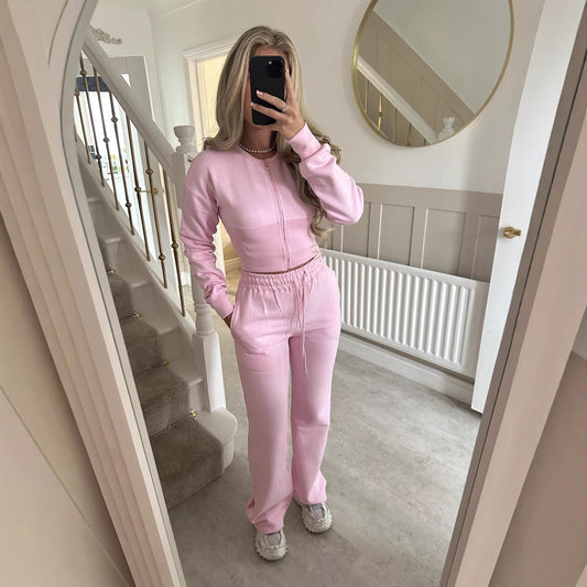 European And American Women's Clothing Autumn And Winter New Fashion Casual Suit