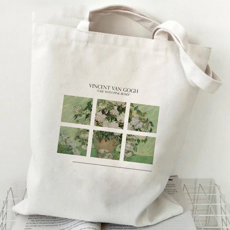 Creative One Shoulder Student Fashion Portable Shopping Bag