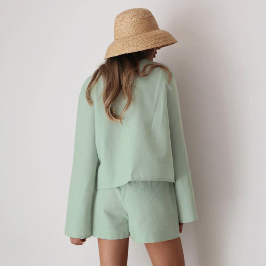 Women's Casual Simple Loungewear Loose-fit Style