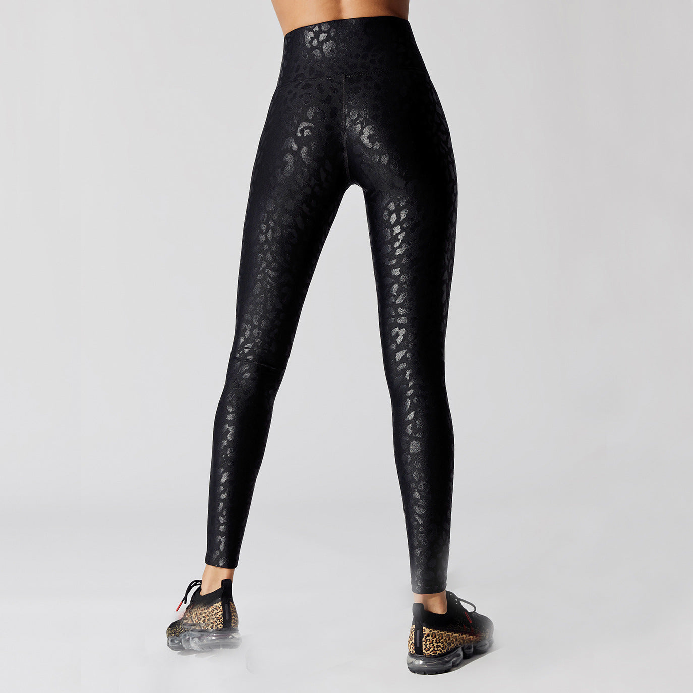 Leopard Print Hip-lifting Fitness Tight Stretch Printed Yoga Pants