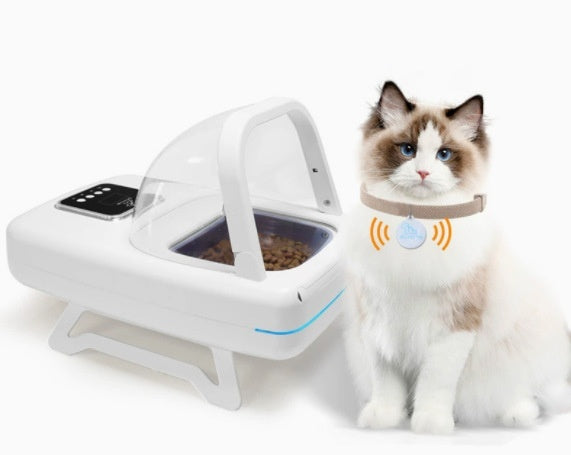 Smart Chip Detects Infrared Signals To Enable Automatic Feeding For Cats