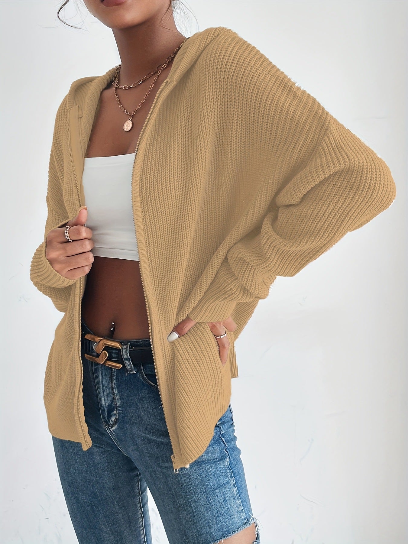 Retro Style Early Autumn Cardigan Women's Sweater