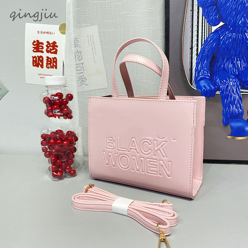 Women's Fashion Embossed Messenger Bag