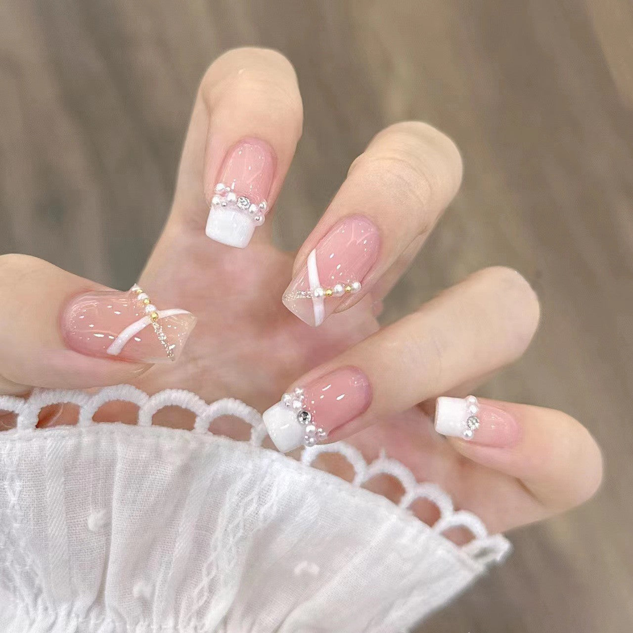 Manicure Combination Patch Finished Product Removable