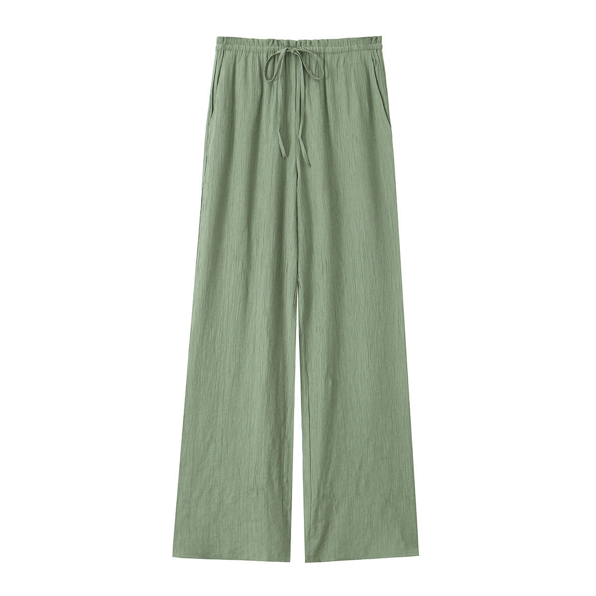 Fashionable Casual Four-color Straight All-matching Textured Pants