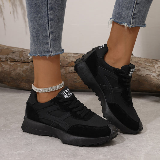 Lightweight Mesh Sports Female Flat Shoes