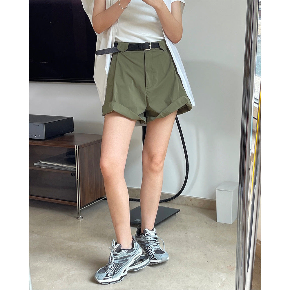 Loose A- Line Style Slimming Casual Cropped Pants