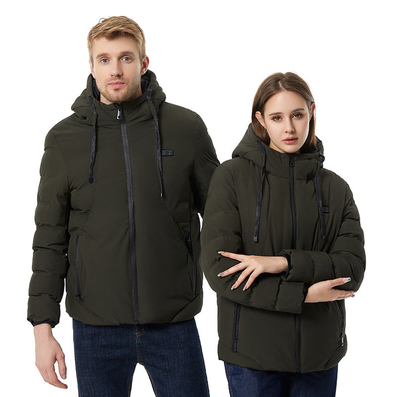 Charged Cotton Padded Clothes Warm And Thickened