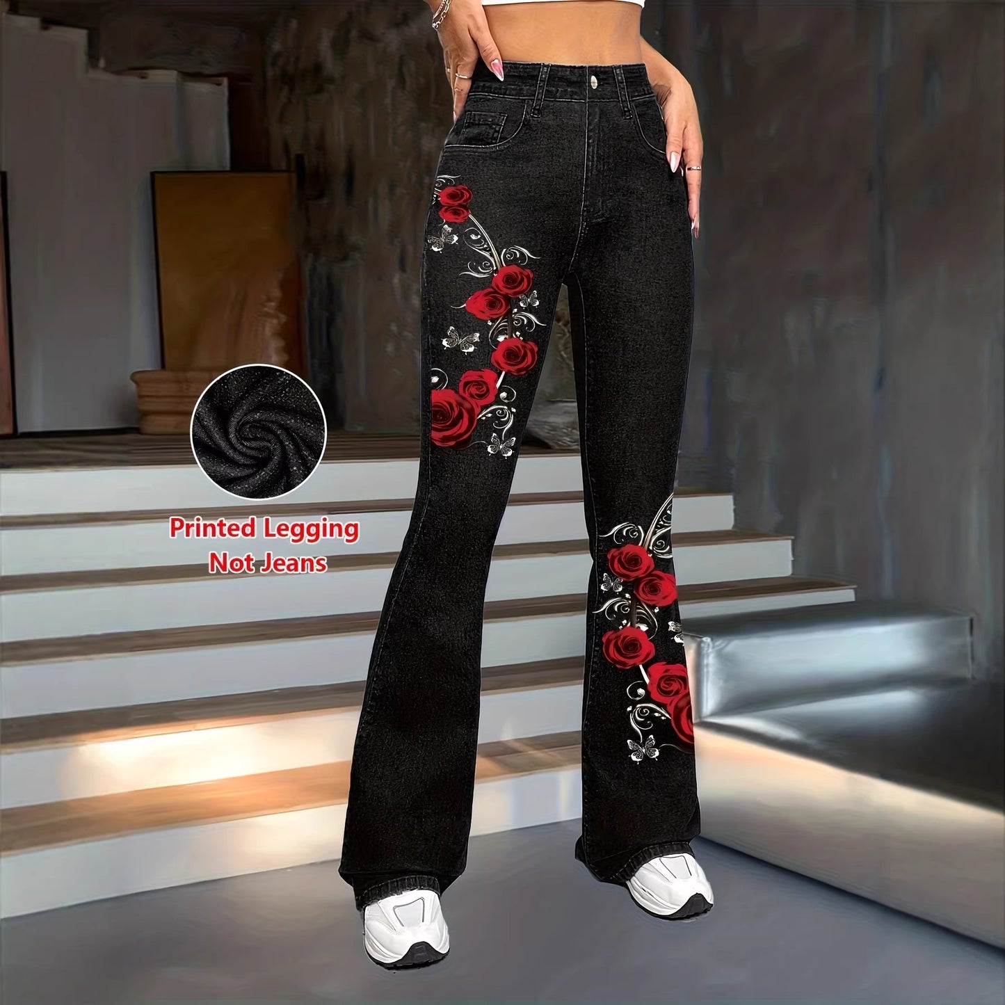 Flared Trousers Versatile Casual And Wide-leg
