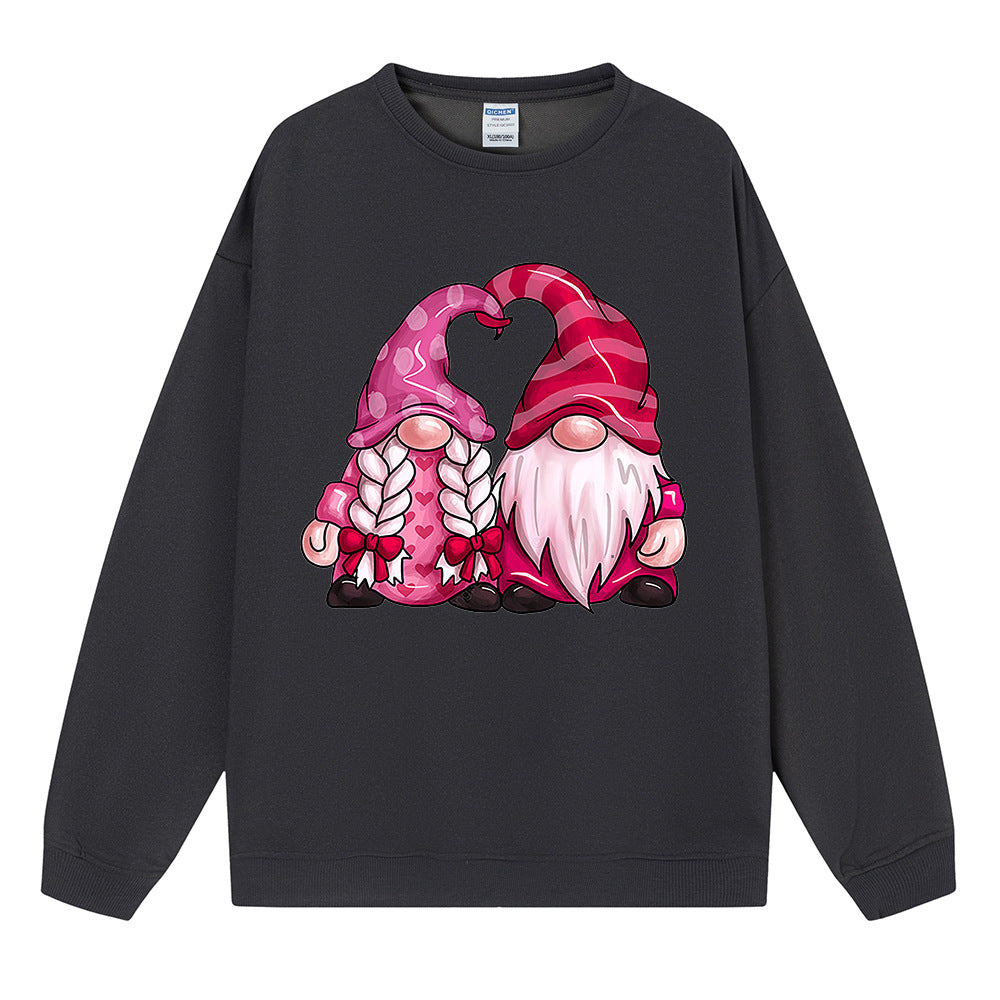 Casual Plus Size Crew Neck Pullover Sweatshirt Top