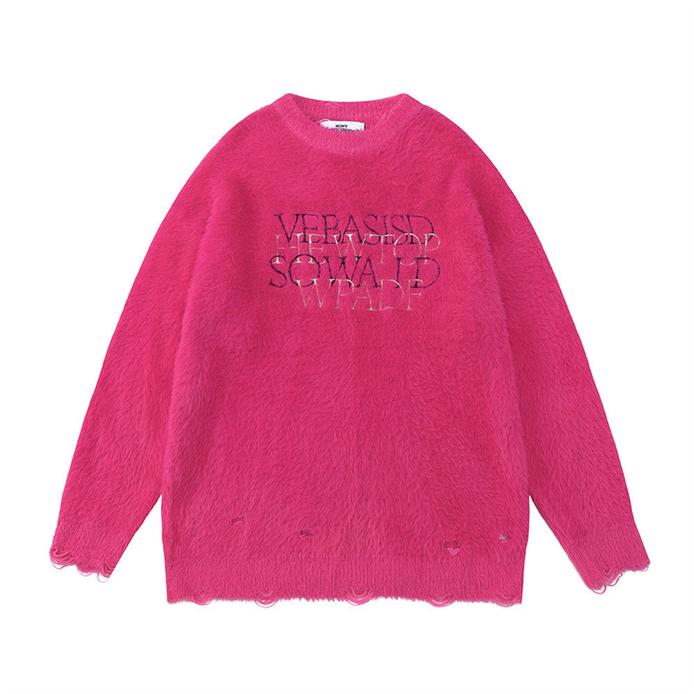 Men's Loose Casual Letter Embroidery