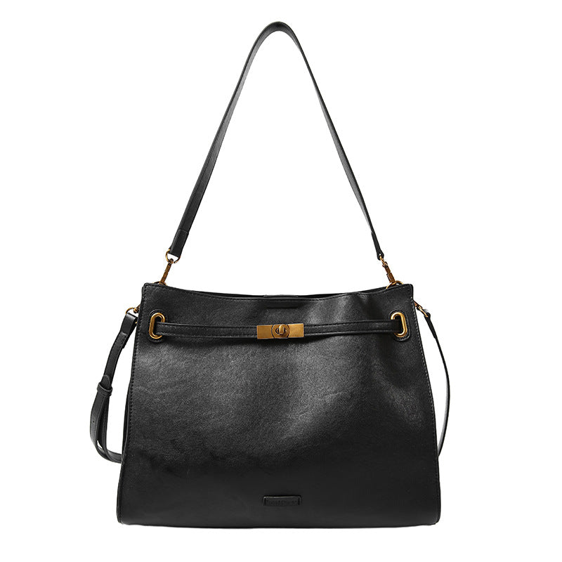 Casual Stylish High-capacity Matte Leather Bag