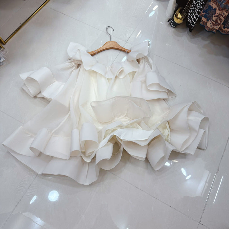 Featuring A Ruffled Hem For A Niche, Designer-inspired Look