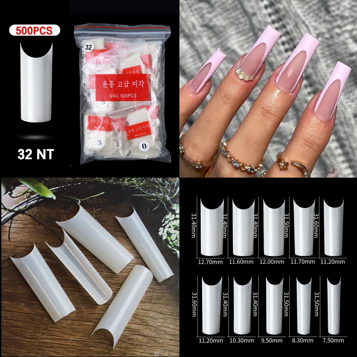 French Pointed Non-marking Ballet Transparent