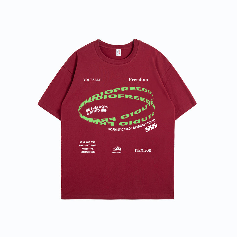 American Letter T-shirt Summer Street